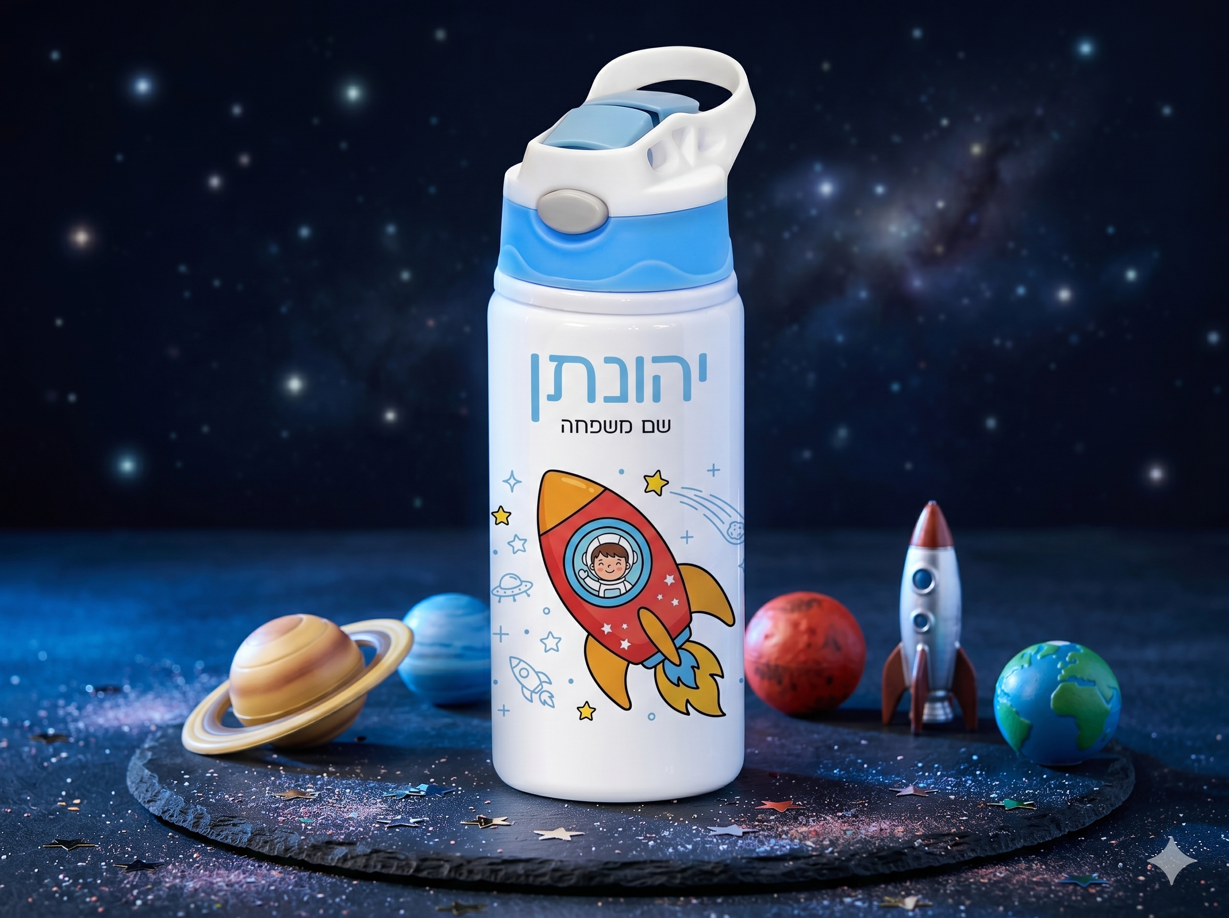 בקבוק שתיה- פייה קפיצית